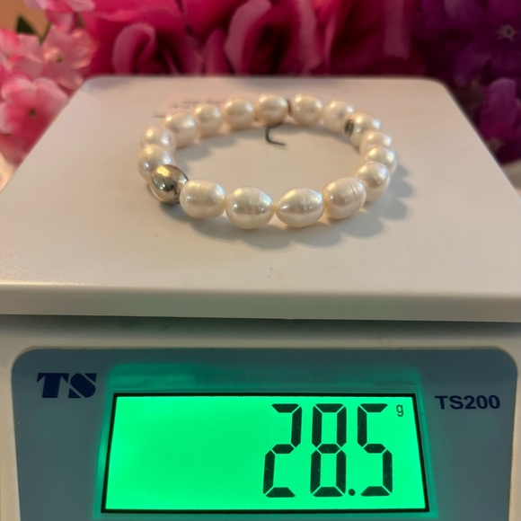 Silpada SHINE ON PEARL Stretch Bracelet B2894 - Picture 11 of 13